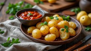 découvrez la recette authentique des papas arrugadas accompagnées de mojo rojo, une spécialité canarienne savoureuse à préparer facilement chez vous.