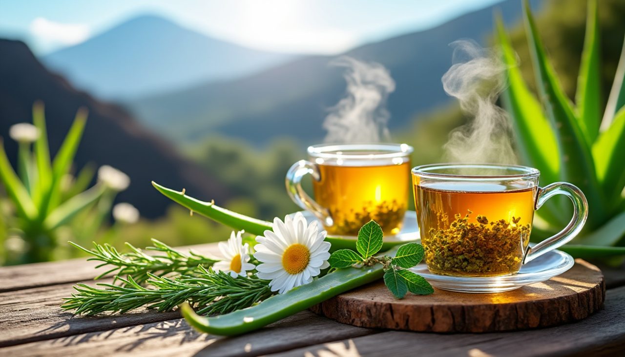 Les bienfaits des infusions de plantes locales de Tenerife