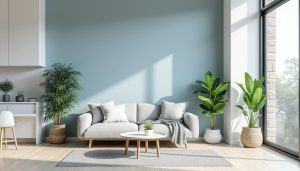découvrez comment peindre un mur d'accent dans un studio et choisissez les couleurs idéales pour agrandir visuellement votre espace et créer une ambiance harmonieuse.