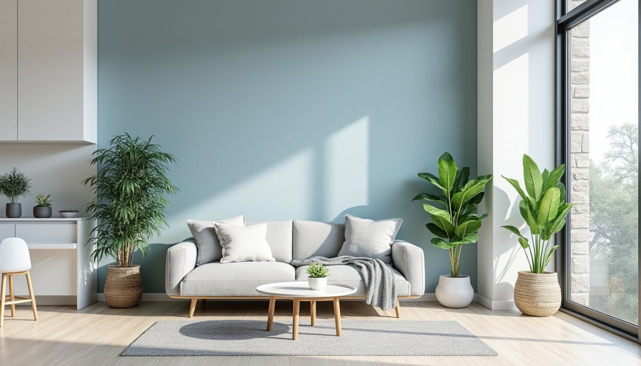 Peindre un mur d’accent dans un studio : quelles couleurs choisir pour agrandir l’espace