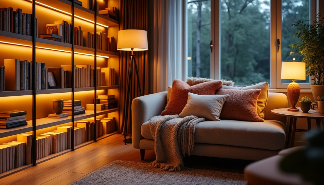 découvrez comment créer une ambiance cosy et chaleureuse grâce à un éclairage led bien pensé, pour un intérieur confortable et accueillant.